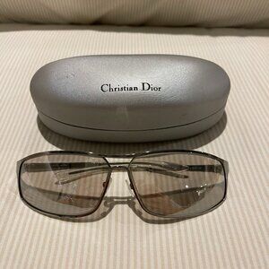 Dior Street 6lbvs Sunglasses / Lightly Used, Silver Metal